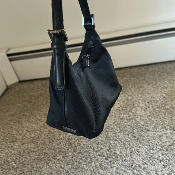 Vintage Coach Black Nylon Mini bag - Picture 8 of 9